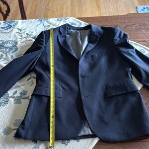 Topman navy casual blazer. Travels super well.